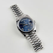 Rolex Day-Date 40 228206 Platinum Blue Dial (2022)
