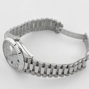 Rolex Day-Date 228236 Platinum Pavé Diamond Dial (2023)