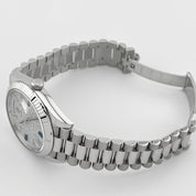 Rolex Day-Date 40 228236 Platinum Pavé Diamond Dial (2023)