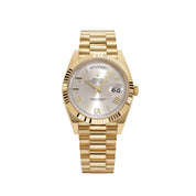 Rolex Day-Date 40 228238 Yellow Gold Silver Roman Numerals Dial (2026)