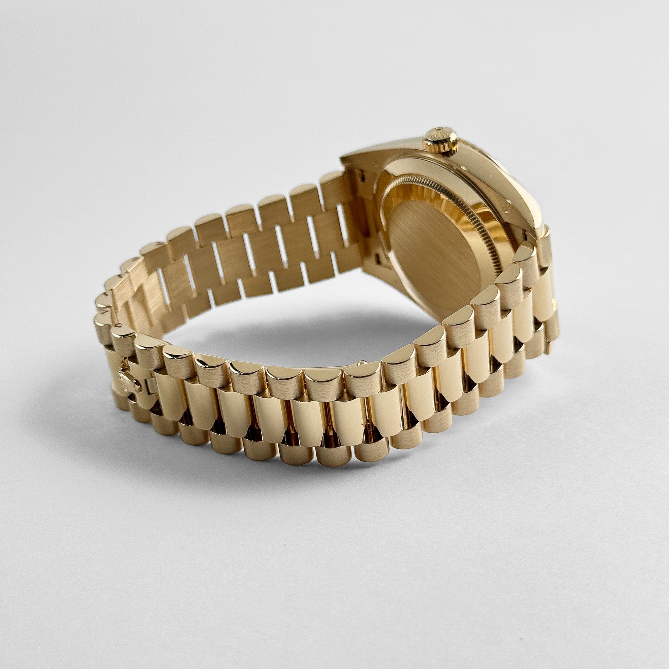 Rolex Day-Date 40 228238 Yellow Gold Silver Roman Numerals Dial (2021)