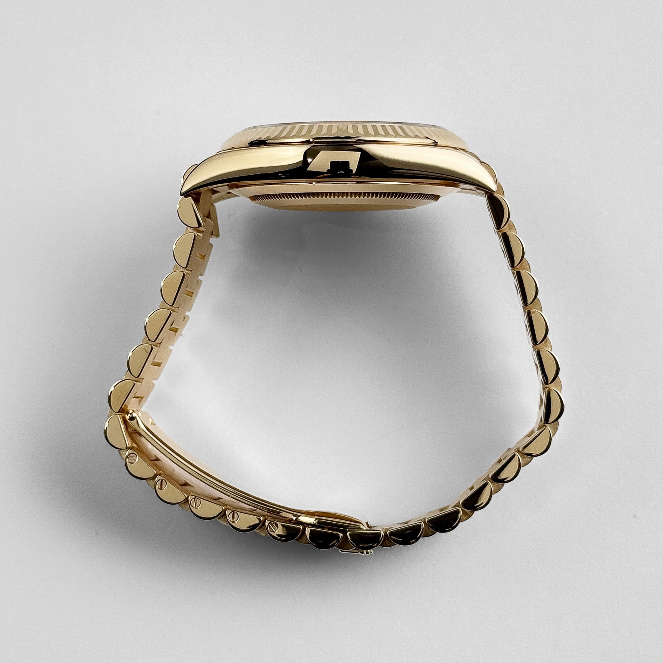 Rolex Day-Date 40 228238 Yellow Gold Silver Roman Numerals Dial (2021)