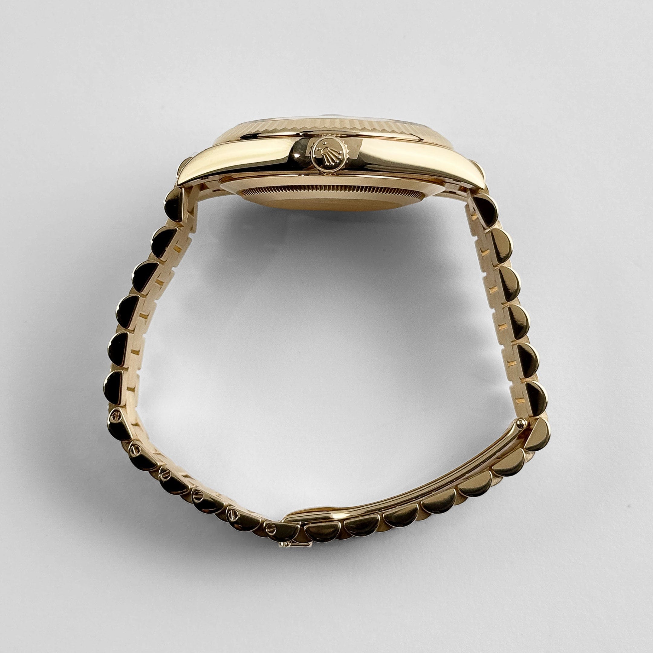 Rolex Day-Date 40 228238 Yellow Gold Silver Roman Numerals Dial (2021)