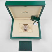 Rolex Day-Date 40 228345RBR Rose Gold Diamond Dial Diamond Bezel (2021)