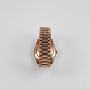 Rolex Day-Date 40 228345RBR Rose Gold Diamond Dial Diamond Bezel (2021)