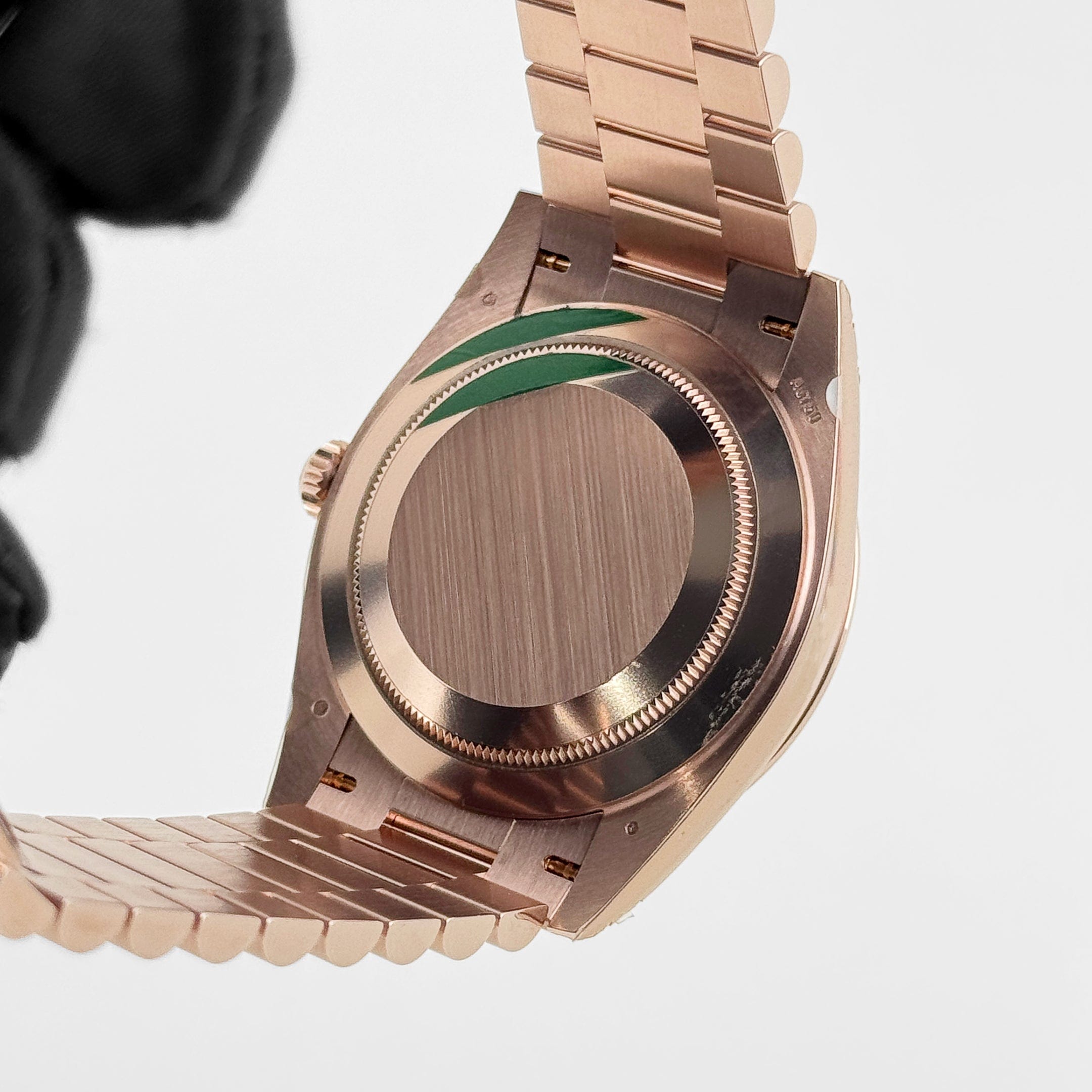 Rolex Day-Date 40 228345RBR Rose Gold Diamond Dial Diamond Bezel (2021)