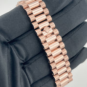 Rolex Day-Date 40 228345RBR Rose Gold Diamond-Paved Dial Diamond Bezel President (2024)