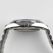 Rolex Day-Date 40 228349RBR White Gold Olive Green Dial Diamond Bezel