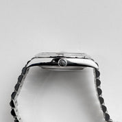 Rolex Day-Date 40 228396TBR Platinum Diamond Bezel Ice Blue Diamond Dial (2017)