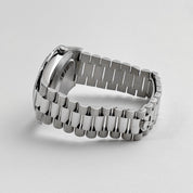 Rolex Day-Date 40 228396TBR Platinum Diamond Bezel Ice Blue Diamond Dial (2017)