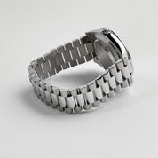 Rolex Day-Date 40 228396TBR Platinum Diamond Bezel Ice Blue Diamond Dial (2017)