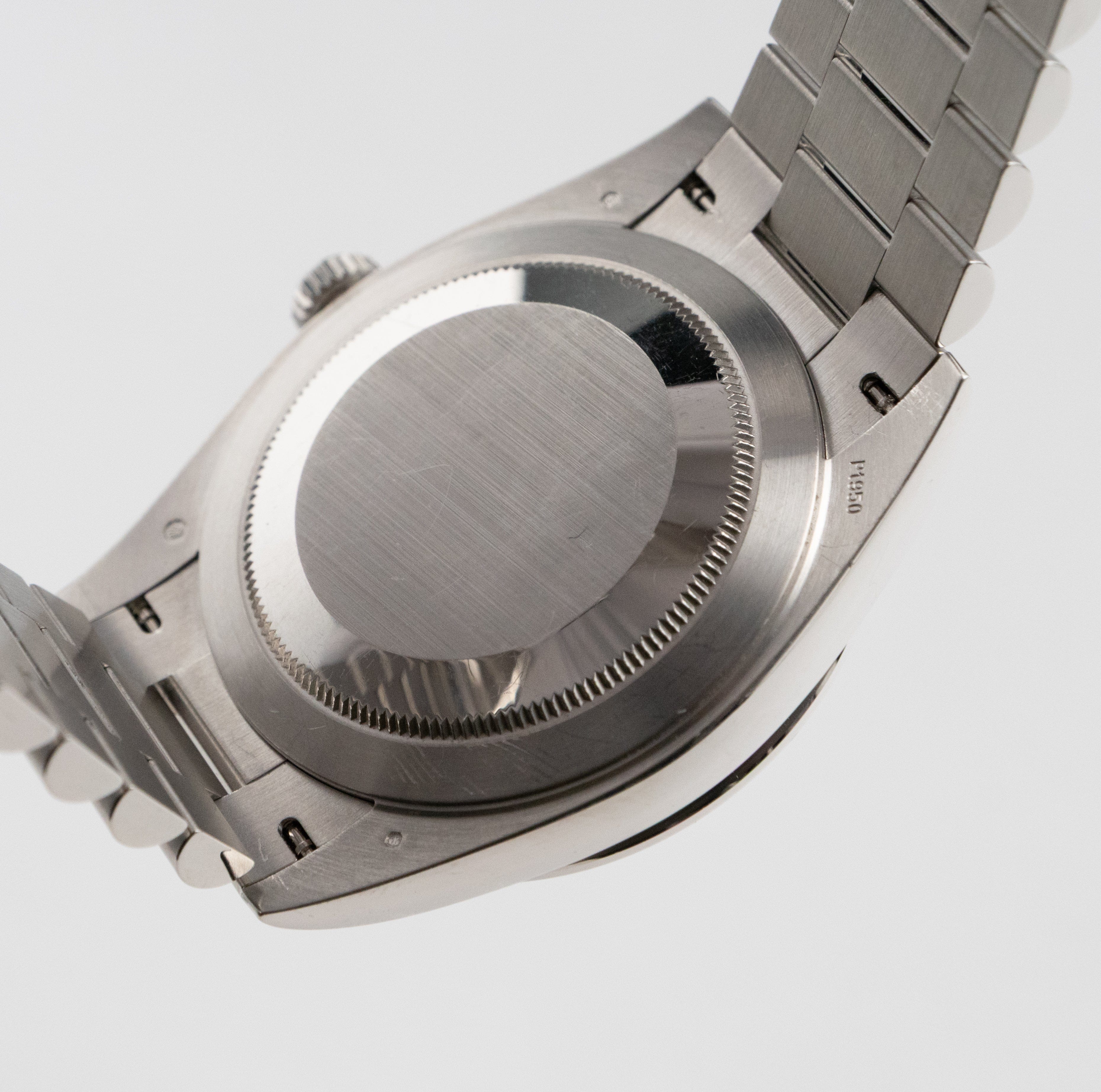 Rolex Day-Date 40 228396TBR Platinum Diamond Bezel Ice Blue Diamond Dial (2017)