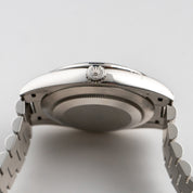 Rolex Day-Date 40 228396TBR Platinum Diamond Bezel Ice Blue Diamond Dial (2017)