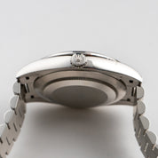 Rolex Day-Date 40 228396TBR Platinum Diamond Bezel Ice Blue Diamond Dial (2017)