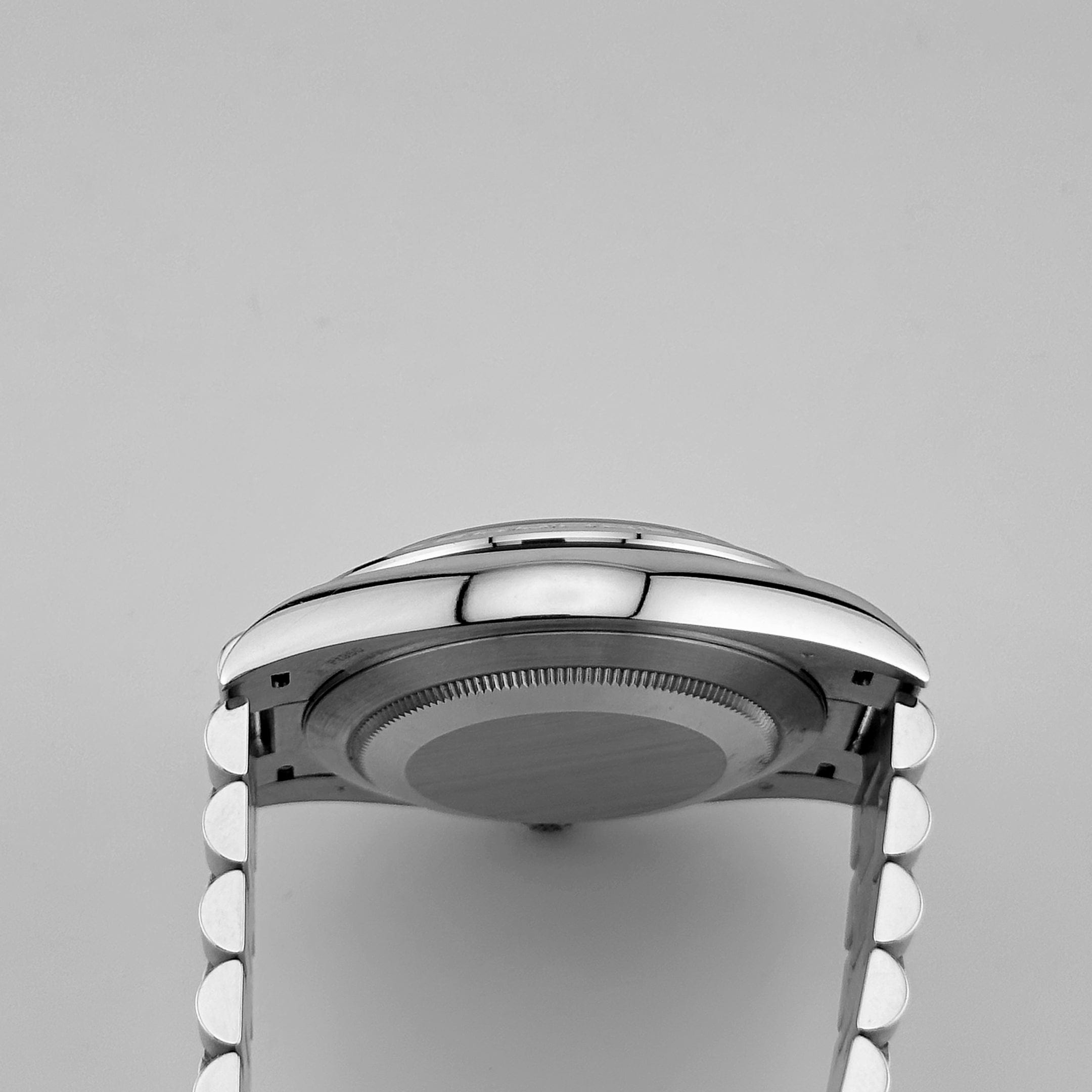 Rolex Day-Date 40 228396TBR Platinum Turquoise Stone Diamond Baguette Dial and Bezel