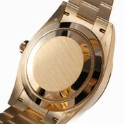 Rolex Day-Date 40 228398TBR Yellow Gold Champagne Diamond Baguette Dial and Bezel (2020)