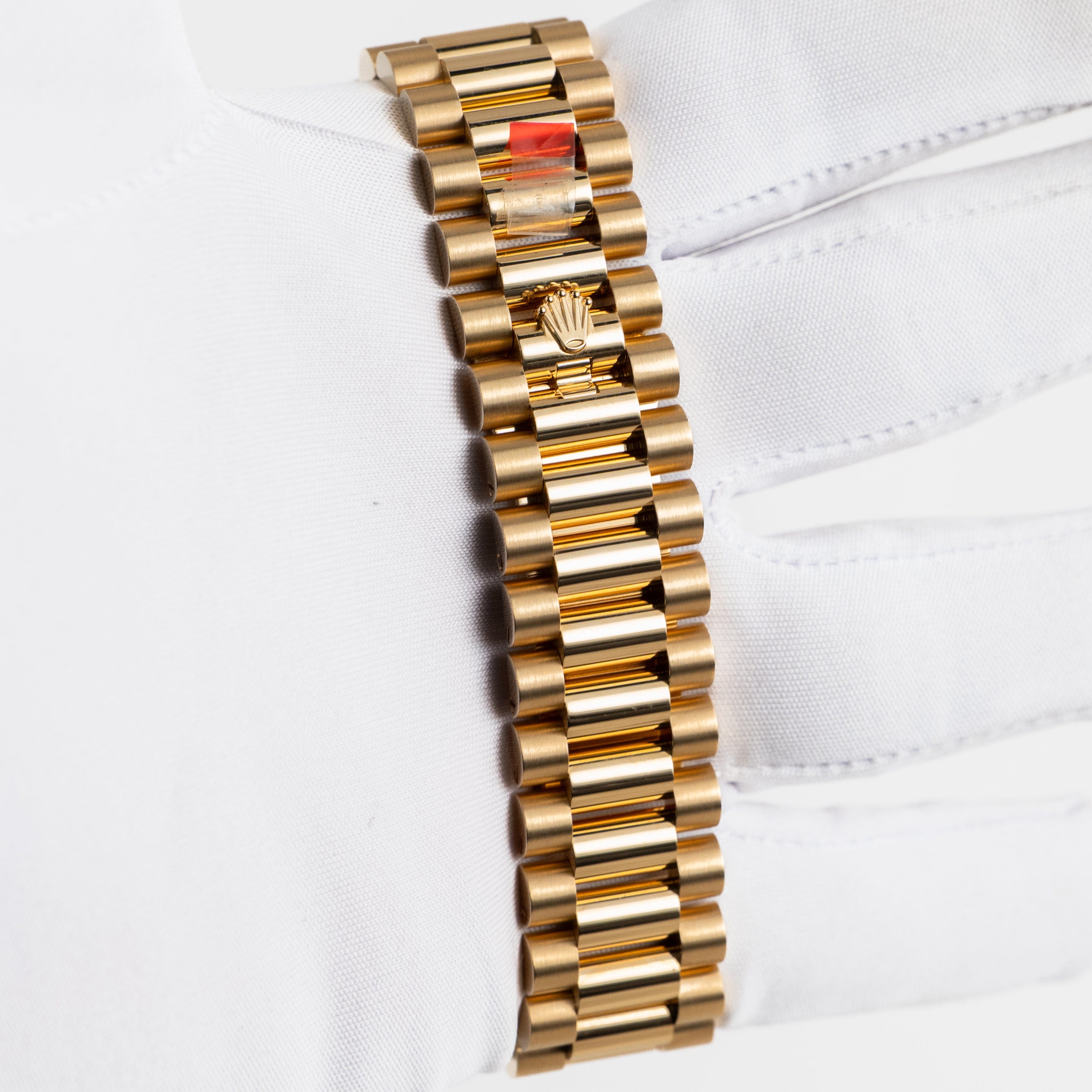 Rolex Day-Date 40 228398TBR Yellow Gold Mother of Pearl Diamond Baguette Dial and Bezel (2025)