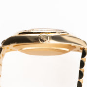 Rolex Day-Date 40 228398TBR Yellow Gold Mother of Pearl Diamond Baguette Dial and Bezel (2025)