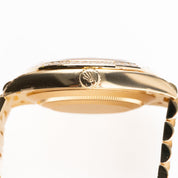 Rolex Day-Date 40 228398TBR Yellow Gold Mother of Pearl Diamond Baguette Dial and Bezel (2025)