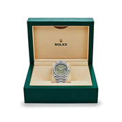Rolex Day-Date 40 228239 White Gold Olive Dial (2020)