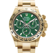Rolex Daytona 116508 'John Mayer' Yellow Gold Green Dial