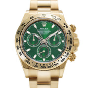 Rolex Daytona 116508 'John Mayer' Yellow Gold Green Dial (2022)