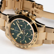 Rolex Daytona 116508 'John Mayer' Yellow Gold Green Dial (2022)