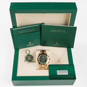 Rolex Daytona 116508 'John Mayer' Yellow Gold Green Dial (2022)