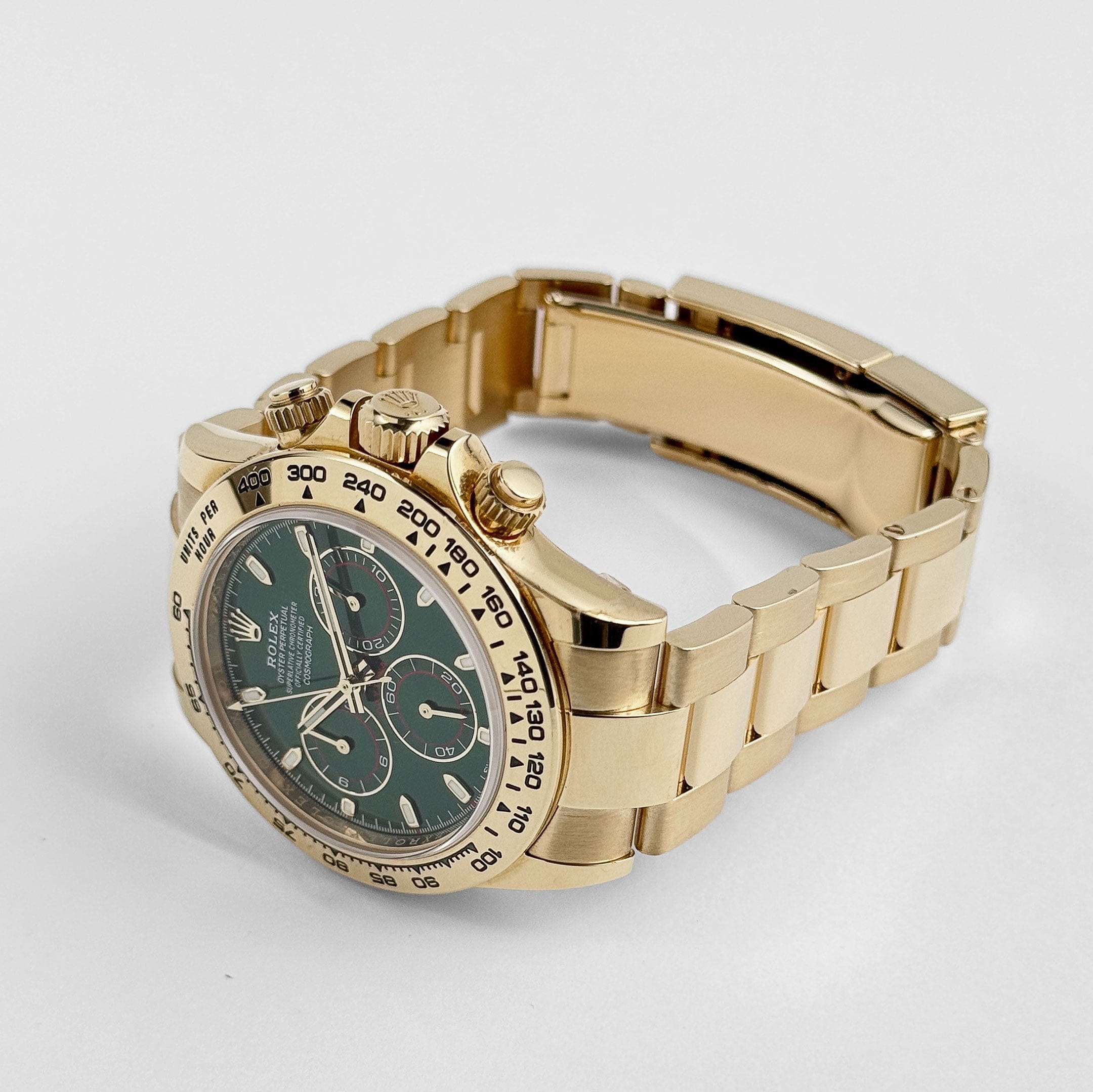 Rolex Daytona 116508 'John Mayer' Yellow Gold Green Dial