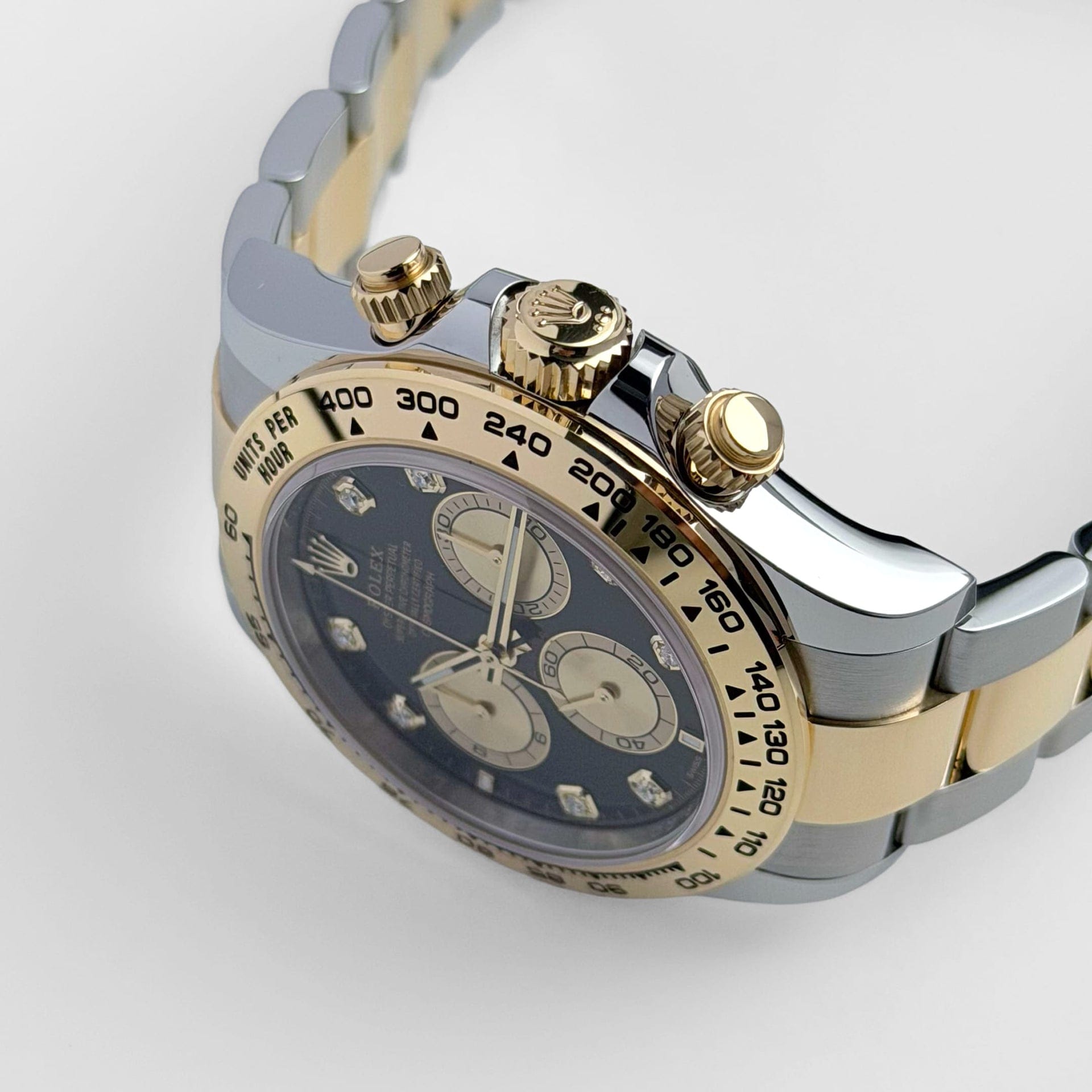 Rolex Daytona 126503 Stainless Steel Yellow Gold Black Diamond Dial (2025)