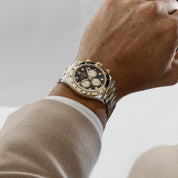 Rolex Daytona 126503 Stainless Steel Yellow Gold Black Diamond Dial (2024)