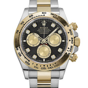 Rolex Daytona 126503 Stainless Steel Yellow Gold Black Diamond Dial (2024)