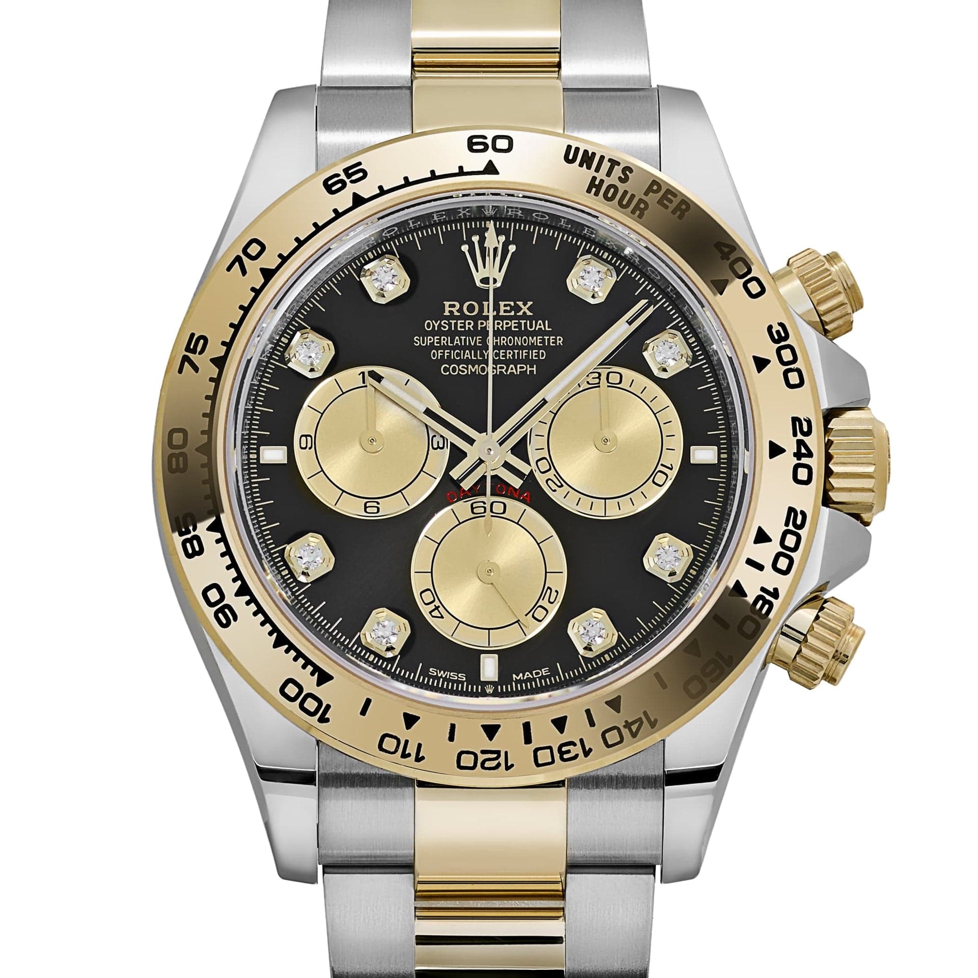 Rolex Daytona 126503 Stainless Steel Yellow Gold Black Diamond Dial (2024)
