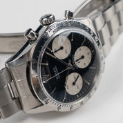 Rolex 'Blue' Daytona 6262 Stainless Steel Black 'Reverse Panda' Dial (1970)