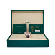 Rolex Daytona 'Giraffe' 126555TBR Rose Gold Chestnut Brown Diamond Dial Diamond Bezel