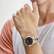 Rolex Explorer 124273 Yellow Gold Stainless Steel Black Dial