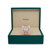 Rolex Land-Dweller 127235 Rose Gold Intense White Dial (2025)