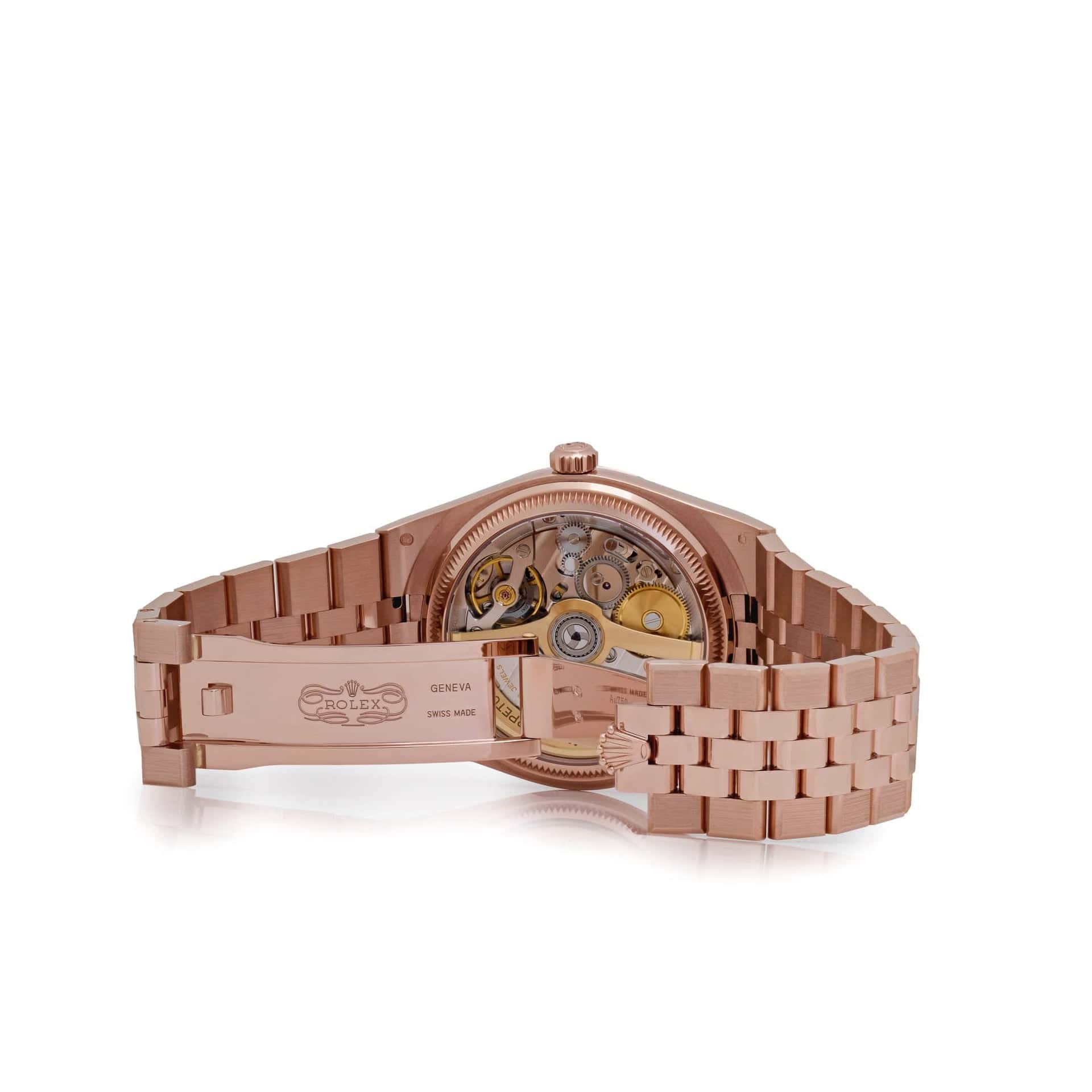Rolex Land-Dweller 127235 Rose Gold Intense White Dial (2025)
