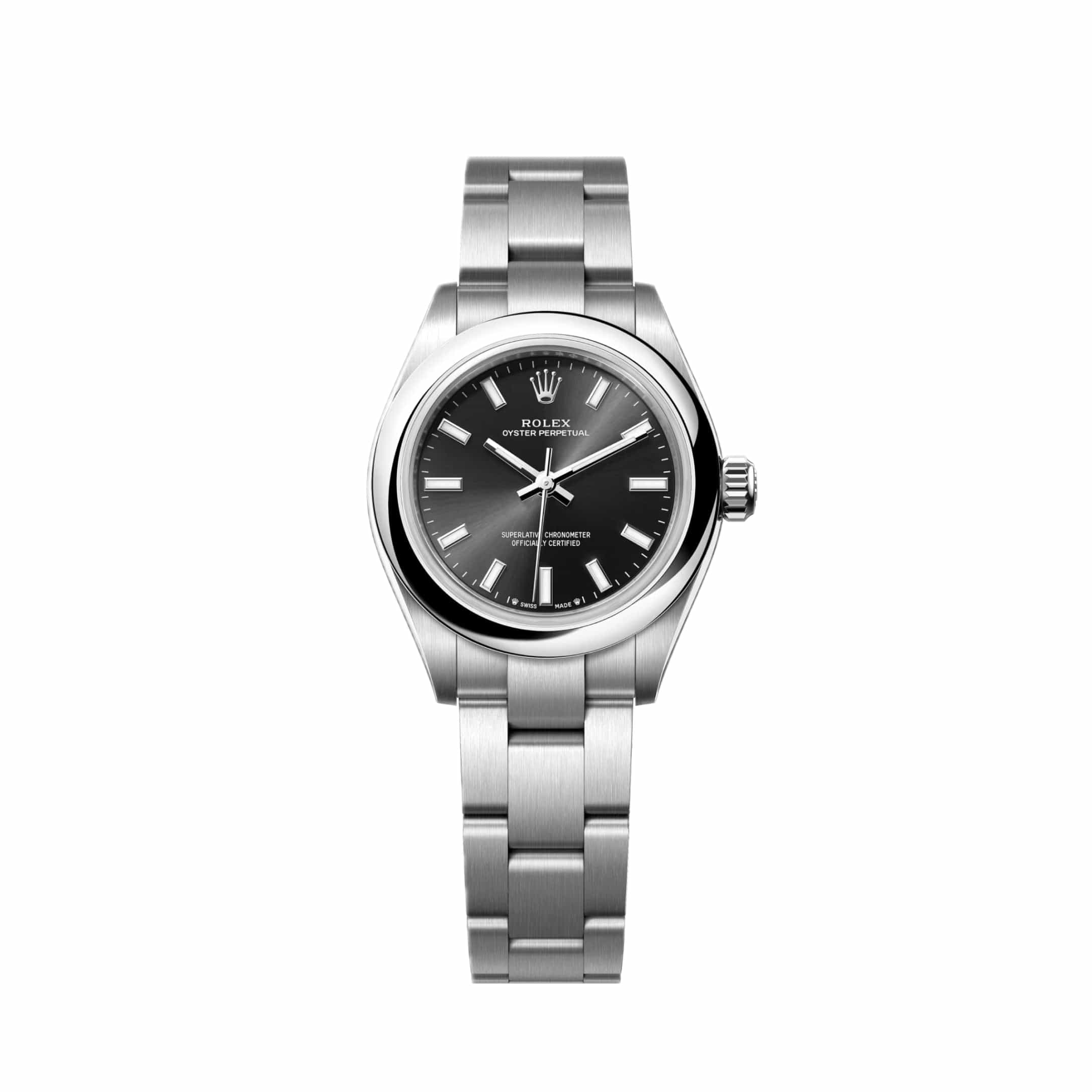 Rolex Oyster Perpetual 276200 Stainless Steel Black Dial