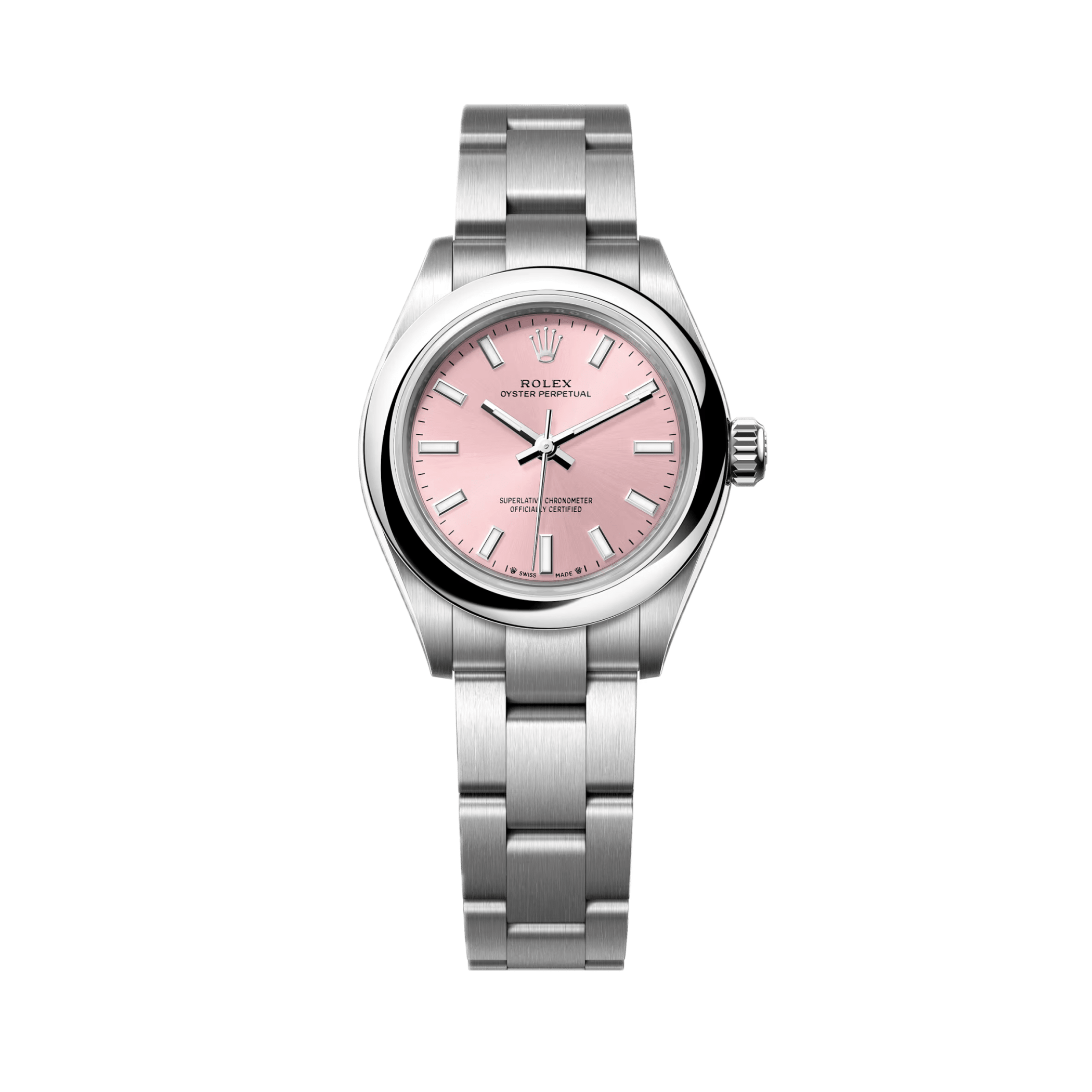 Rolex Oyster Perpetual 276200 'Ladies' Stainless Steel Pink Dial (2020)