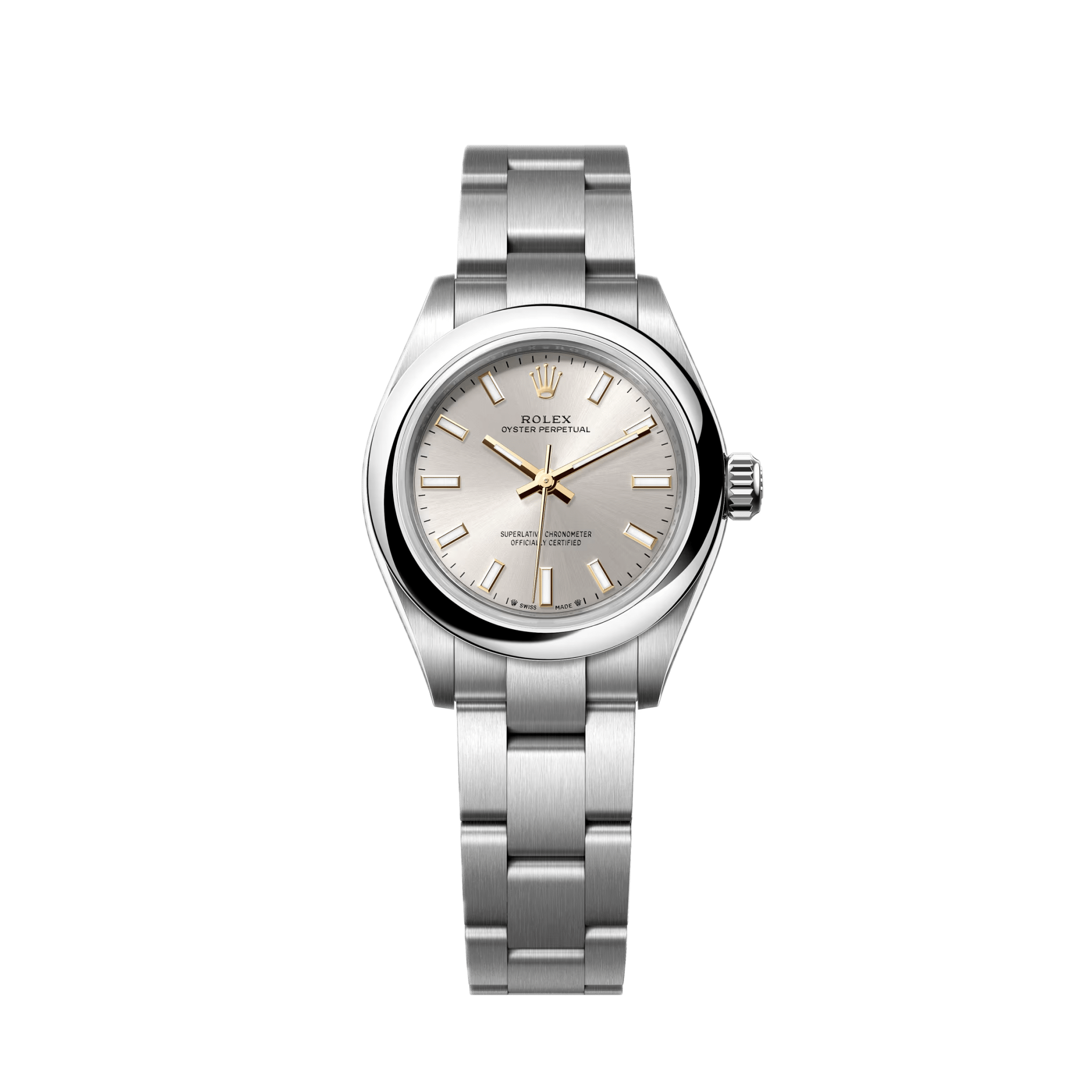 Rolex Oyster Perpetual 276200 Stainless Steel Silver Dial