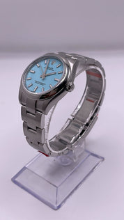 Rolex Oyster Perpetual 277200 Stainless Steel Tiffany Blue Turquoise Dial (2024)