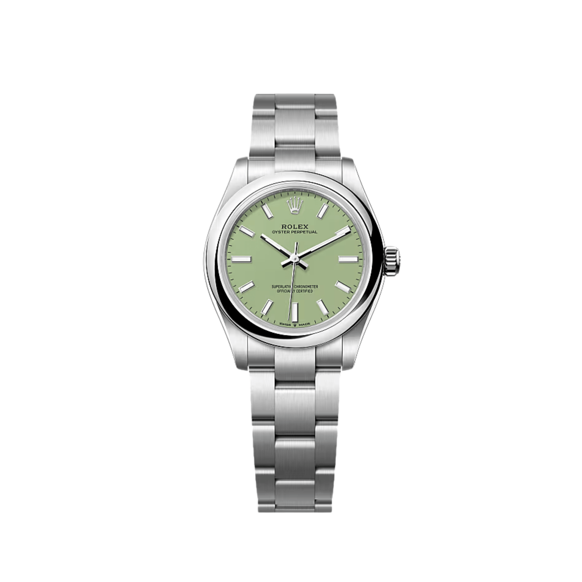 Rolex Oyster Perpetual 277200 'Ladies' Stainless Steel Pistachio Dial (2025)