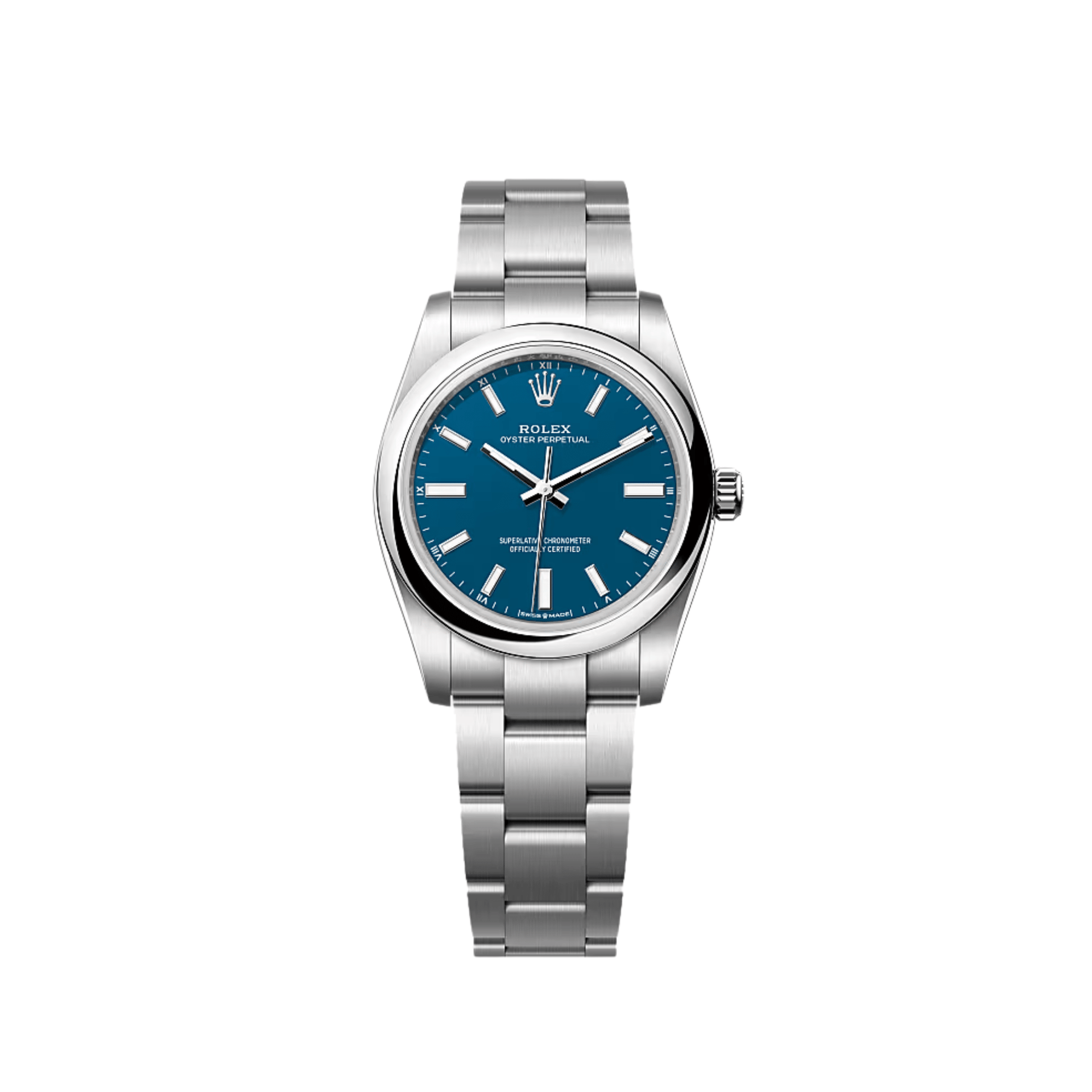 Rolex Oyster Perpetual 124200 Stainless Steel Blue Dial (2025)