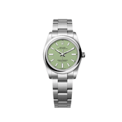 Rolex Oyster Perpetual 124200 Stainless Steel Pistachio Dial (2025)