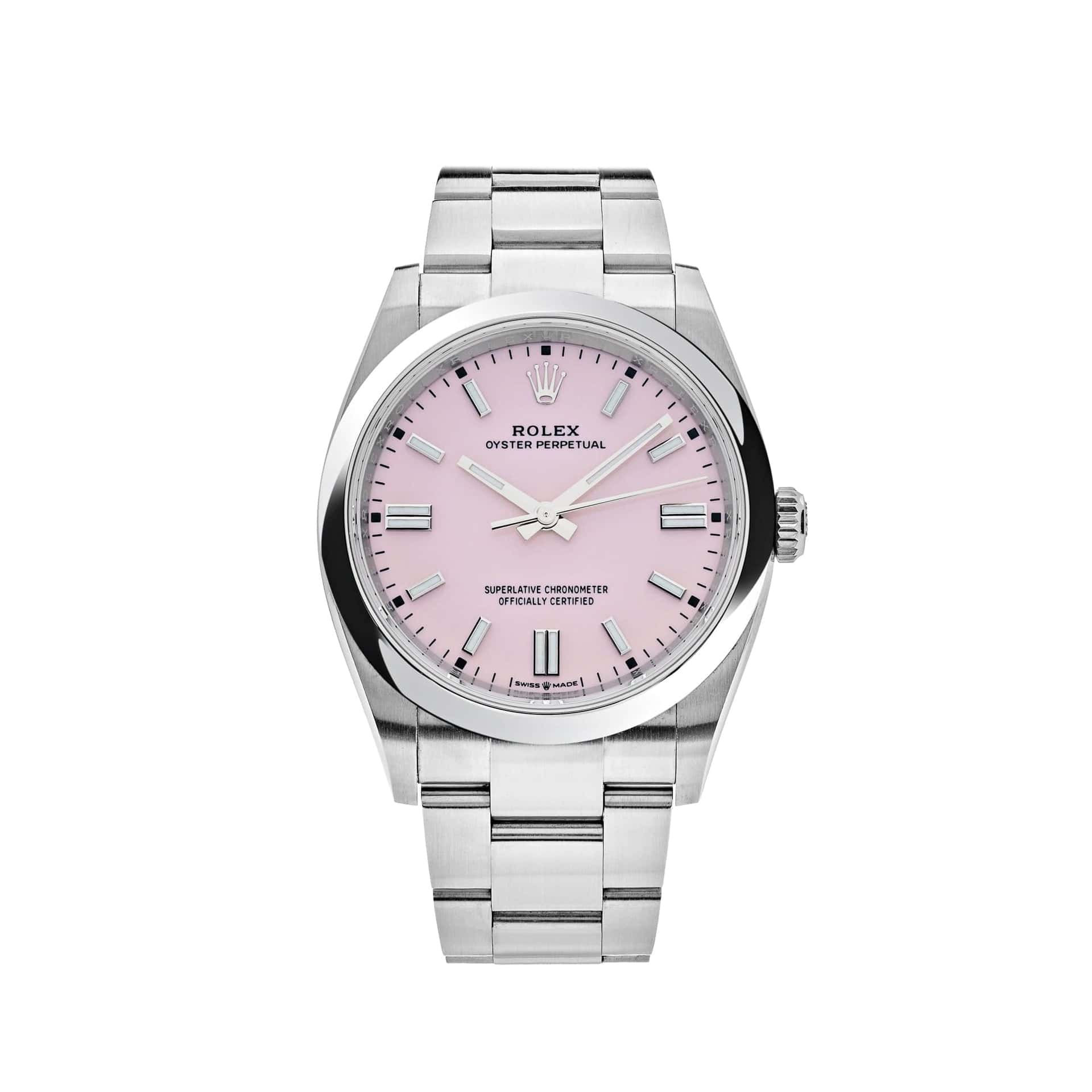 Rolex Oyster Perpetual 36mm Candy Pink Dial 126000 Wrist Aficionado