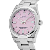 Rolex Oyster Perpetual 36mm Candy Pink Dial 126000 Wrist Aficionado