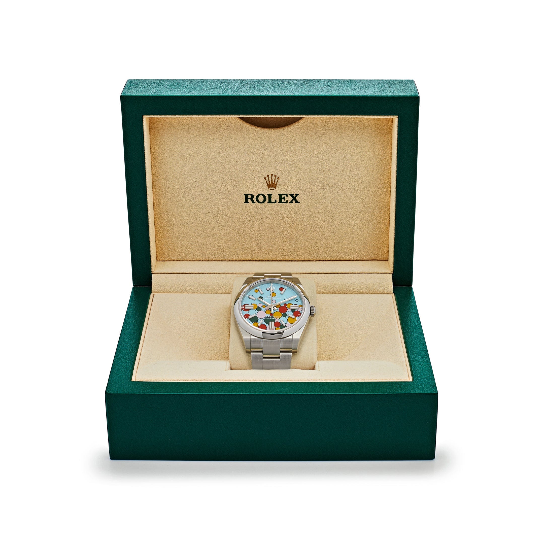 Rolex Oyster Perpetual 126000 'Celebration Motif' Dial 36mm (2023)