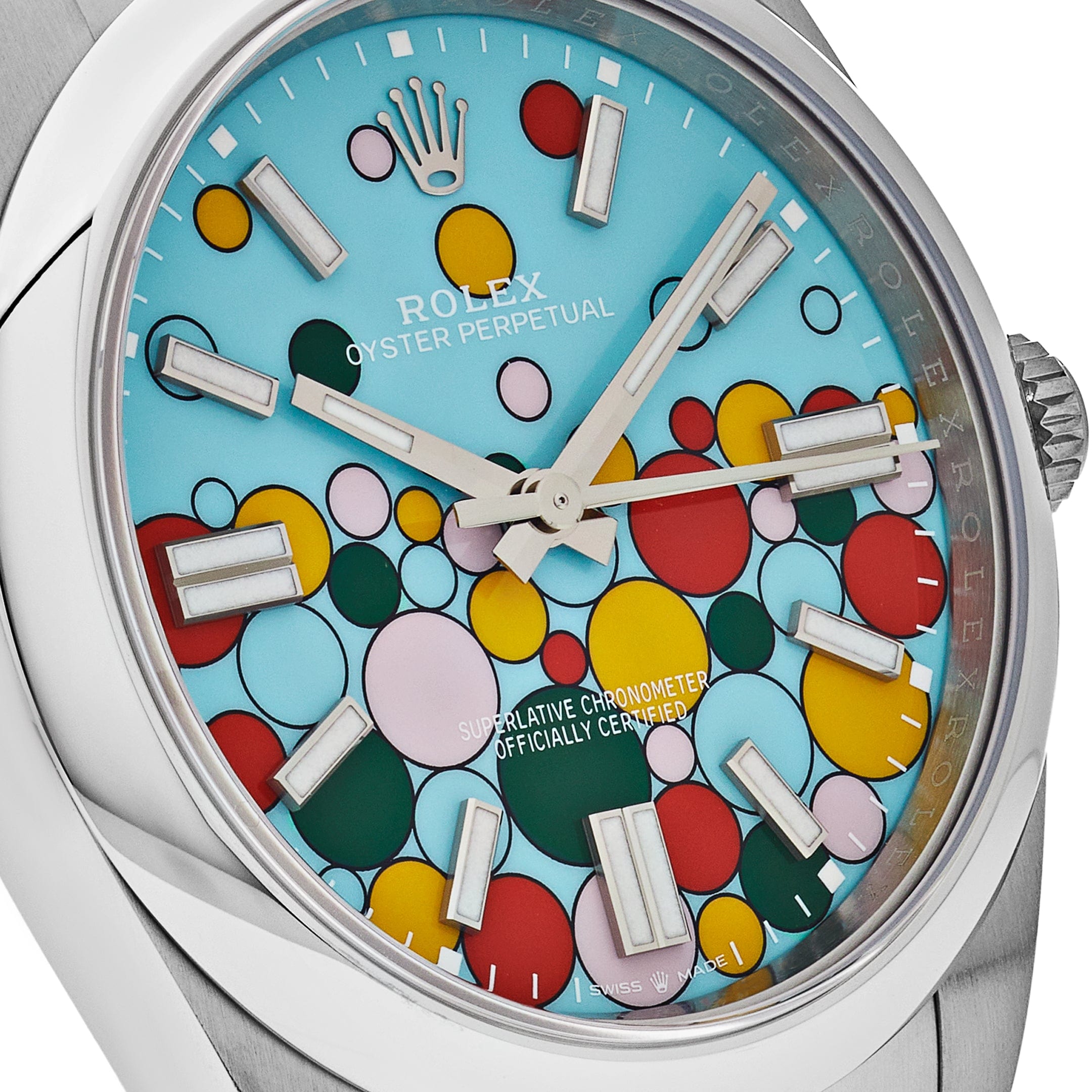 Rolex Oyster Perpetual 126000 'Celebration Motif' Dial 36mm (2023)