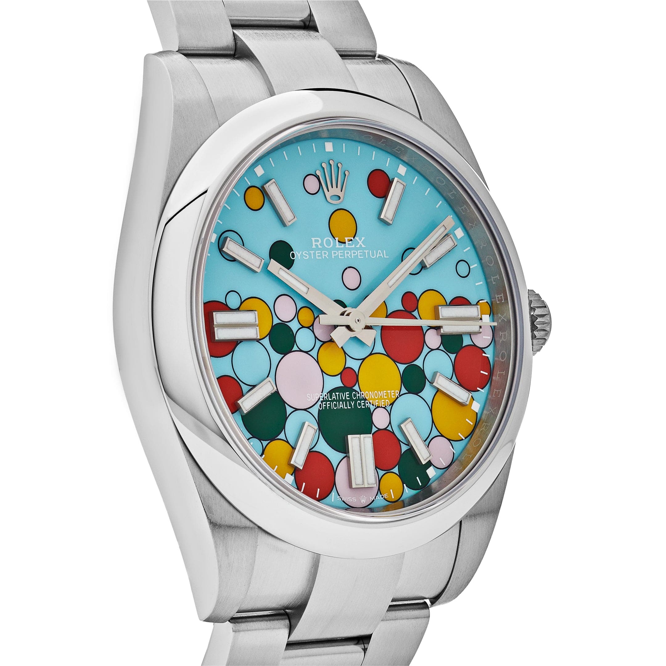 Rolex Oyster Perpetual 126000 'Celebration Motif' Dial 36mm (2023)